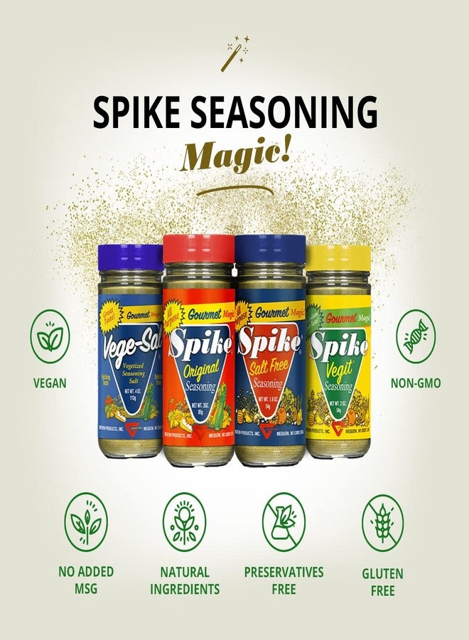 Spike Gourmet Natural Seasoning, Vege-Sal, 4 Ounce (Pack of 6) - Image 4