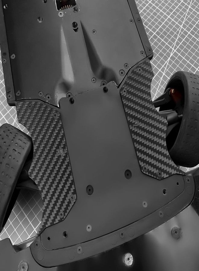MORLORDY 2Pcs RC Car Air Dam Diffuser Carbon Fiber Wheel Covers for 1/7 Felony 6S BLX & Limitless F1 RC Car Upgrade Parts - Image 2