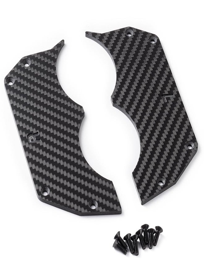 MORLORDY 2Pcs RC Car Air Dam Diffuser Carbon Fiber Wheel Covers for 1/7 Felony 6S BLX & Limitless F1 RC Car Upgrade Parts - Image 5