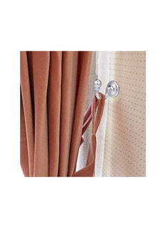 The Bros 4 Pairs Curtain Hooks Metal Tieback Hooks Curtain Holder Tie Curtain Holdback Hook for Home, Curtain Holdback Hook Drapery Tiebacks  - Image 3