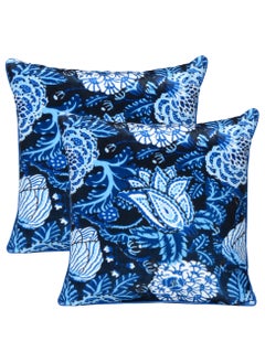 Blue Flower Print