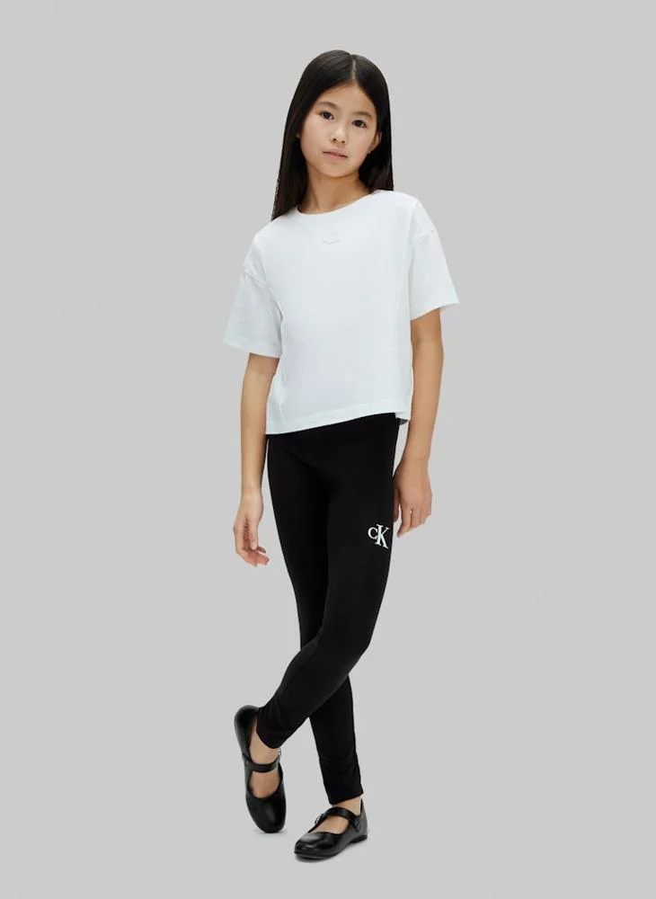 Calvin Klein Jeans  Kids Logo Leggings for Women | Best Price UAE