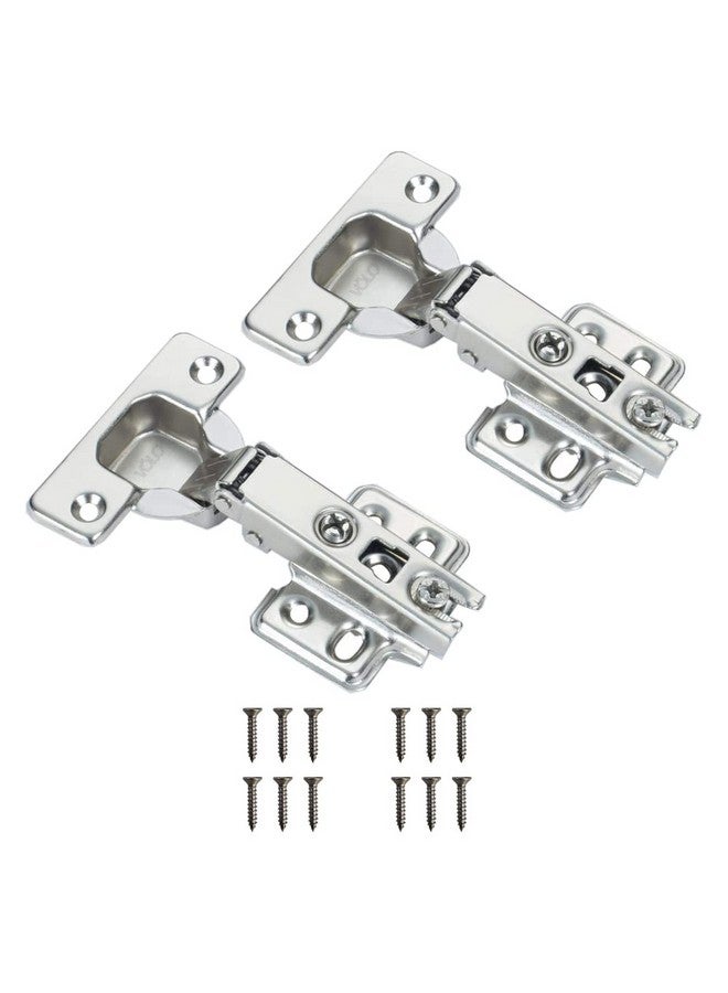Volo European Style Steel Auto Concealed Cabinet Hinges (Pack of 5 Sets) (0 Crank- Full Overlay) - Image 2