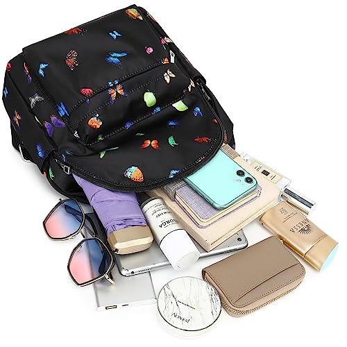 Yusudan Butterfly Mini Backpack for Women Girls, Small Backpack Purse for Teens Kids School Travel - Image 3