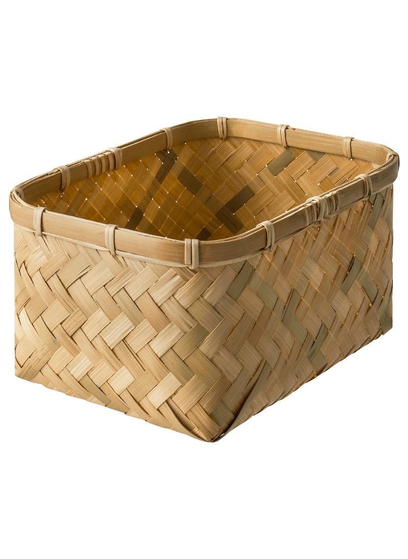 Basket Bamboo 18X25X14 Cm