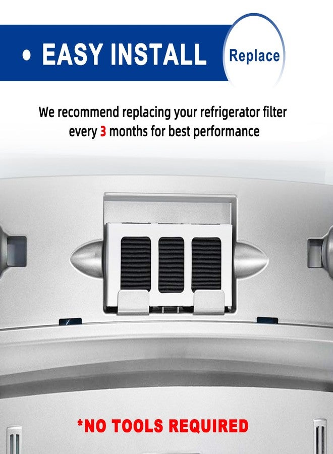 ADDFRESH - Refrigerator Air Filter Replacement Compatible with Paultra2 Frigidaire PureAir Ultra 2 Paultra Pure Air ii and Electrolux Elpaultra2 - Part 242047805 and 5303918847 - 4 Filters - Image 5