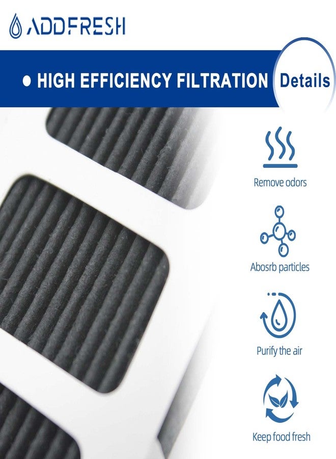 ADDFRESH - Refrigerator Air Filter Replacement Compatible with Paultra2 Frigidaire PureAir Ultra 2 Paultra Pure Air ii and Electrolux Elpaultra2 - Part 242047805 and 5303918847 - 4 Filters - Image 4