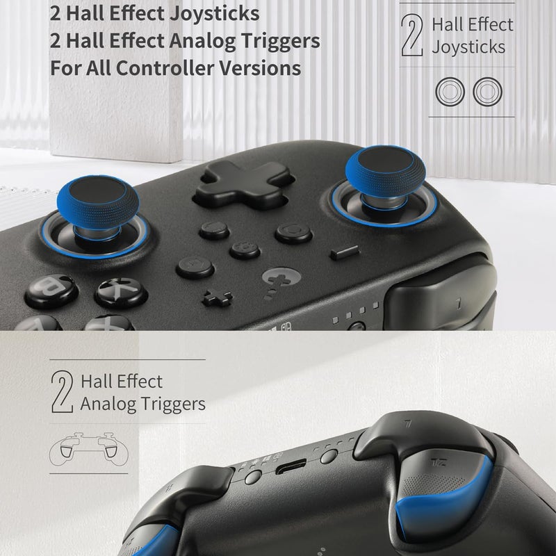 Gulikit - KK3 Pro Game Controller Hall Effect Joysticks Wireless Analog Triggers Pro Polling Rate 1000HZ Magle - Image 4