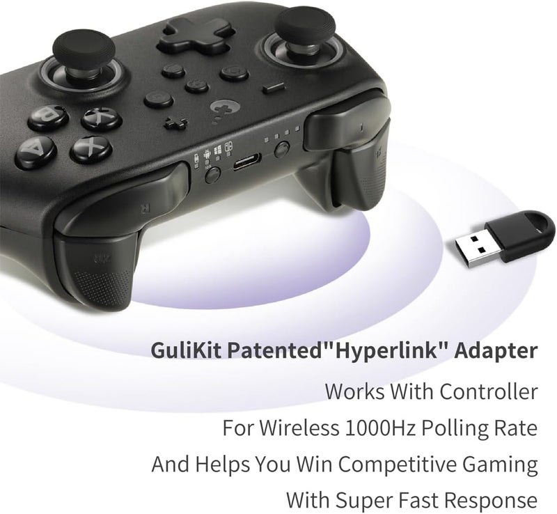 Gulikit - KK3 Pro Game Controller Hall Effect Joysticks Wireless Analog Triggers Pro Polling Rate 1000HZ Magle - Image 2