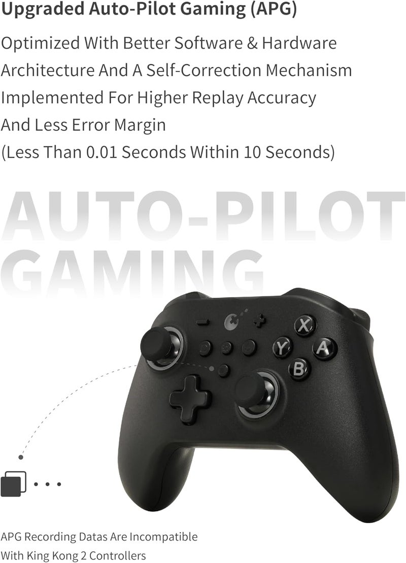 Gulikit - KK3 Pro Game Controller Hall Effect Joysticks Wireless Analog Triggers Pro Polling Rate 1000HZ Magle - Image 3