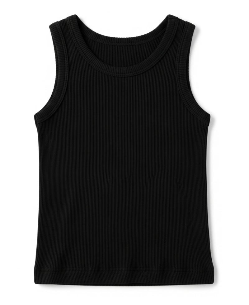 Andrew Scott Basics Boys' 12 Pack Color A-Shirt Sport Tank Top Undershirts (12 Pack - Black/Gray/Navy, L) - Image 4