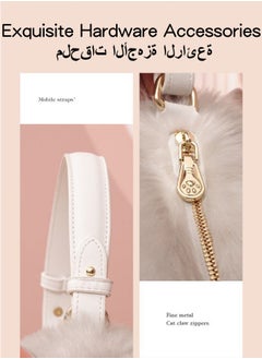SHABILI Baby's Fashion Luxury Shoulder Bag, Girl's Designer Chain Handbag Tote Bags Clutch Bag Satchel Bag, Cat Shape Crossbody Bag Sling Bag Side Bag Carry Bag for Girls, College Ladies and Women  - Image 2