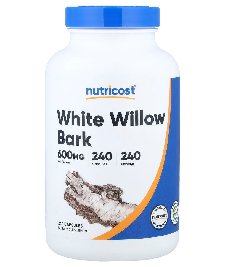 White Willow Bark 600 mg 240 Capsules