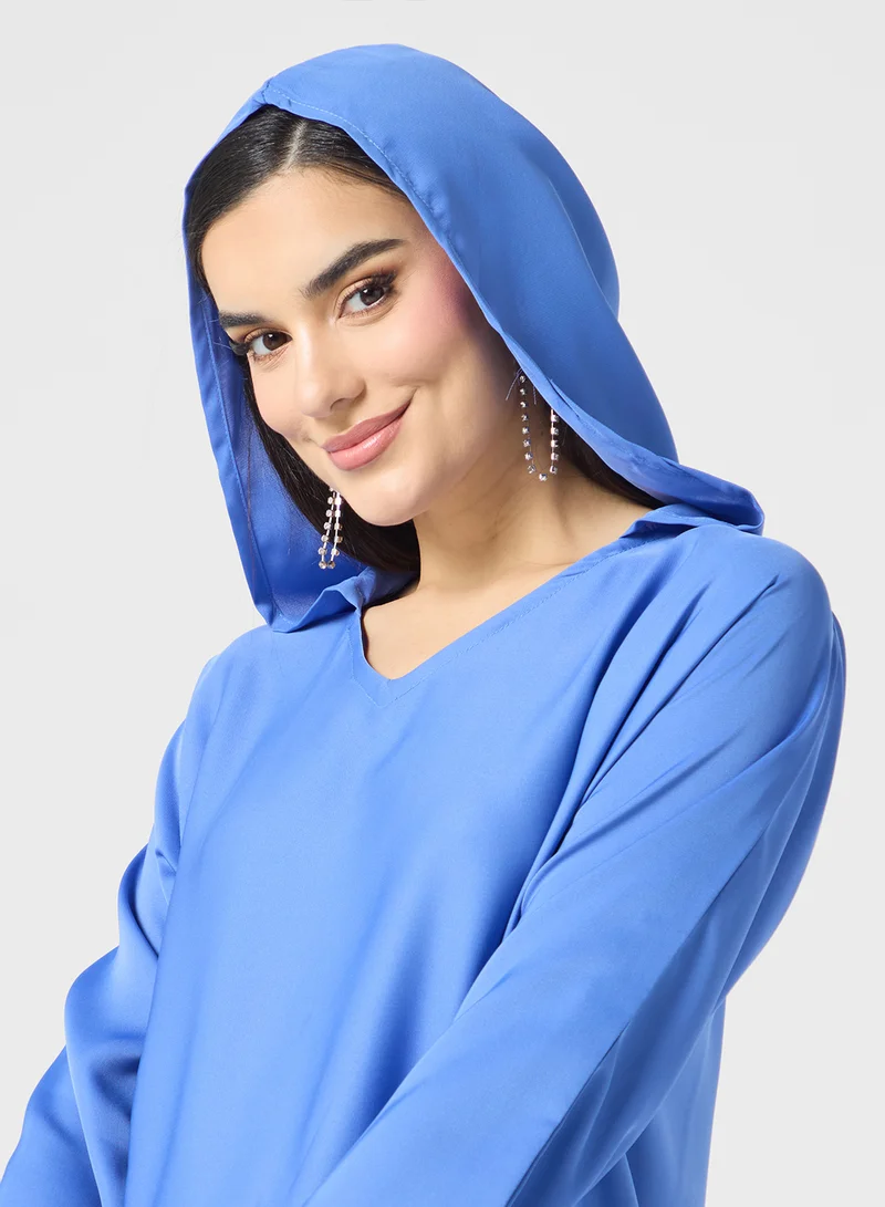 ARABIAN CLOSET Hooded Abaya