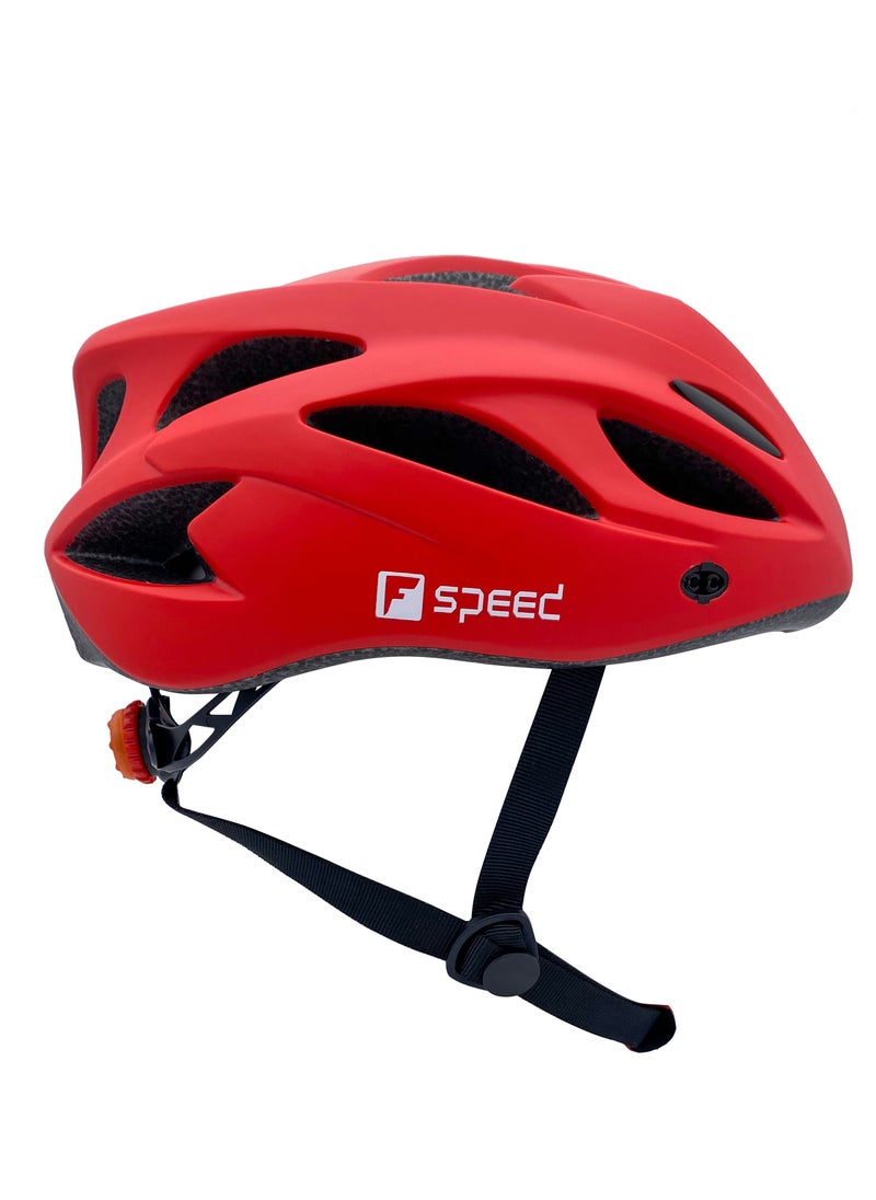 FSPEED Specialized Bike Helmet Rear Light And Detachable Sun Visor Ce Certificated Mountain Bike Helmet Men Women And Children For Unisex-Adult Cycling Helmet (M)  - Image 1