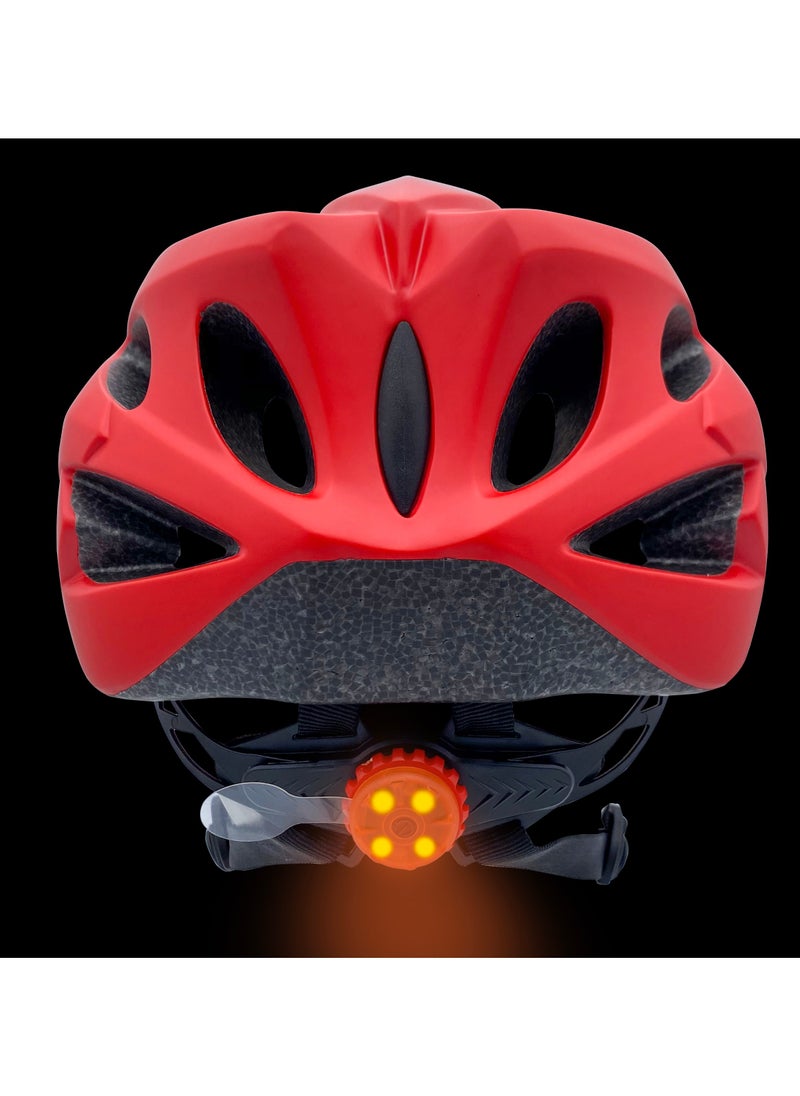 FSPEED Specialized Bike Helmet Rear Light And Detachable Sun Visor Ce Certificated Mountain Bike Helmet Men Women And Children For Unisex-Adult Cycling Helmet (M)  - Image 4