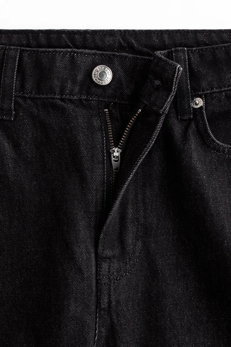 H&M  Barrel High Waist Ankle Jeans for Women | Best Price UAE