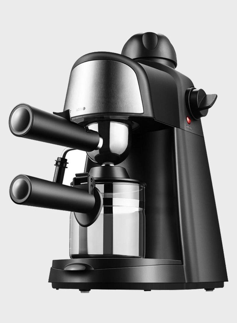 Inder 240ML Semi-Auto Electric Espresso Coffee Machine 800W Mini Portable Latte Cappuccino Maker with Milk Frother Steamer Pot For Home Office - Image 1