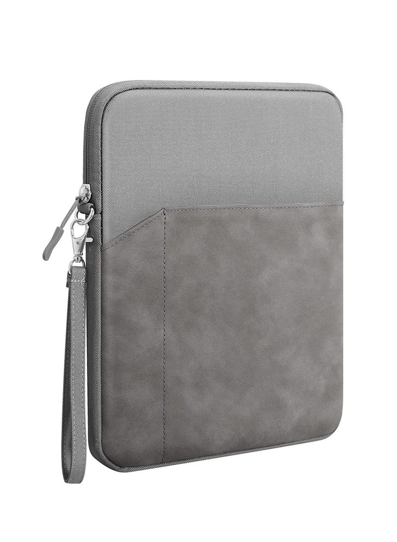 جراب للكمبيوتر اللوحي مقاس 10.9 بوصة مع جيوب تخزين مناسبة لجهاز iPad air 5 2022 iPad Pro 11 بوصة M2 2022 جراب لجهاز iPad من الجيل العاشر Ipad Air 4 Tab S8 11 "اللون رمادي غامق - Image 1