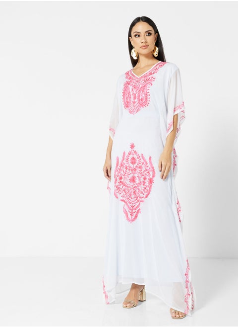 EMBROIDERED KAFTAN