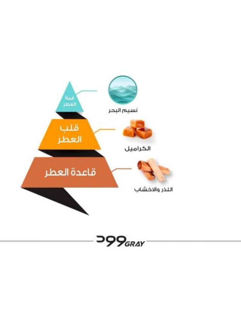 Al Majed - عطر وود جراي 75 مل - Image 1