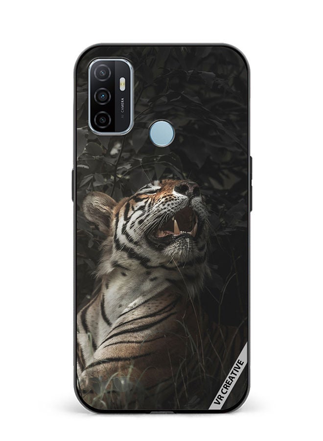 VR CREATIVE Protective Case Cover For Oppo A53 Majestic Tiger Design Multicolour - Image 1