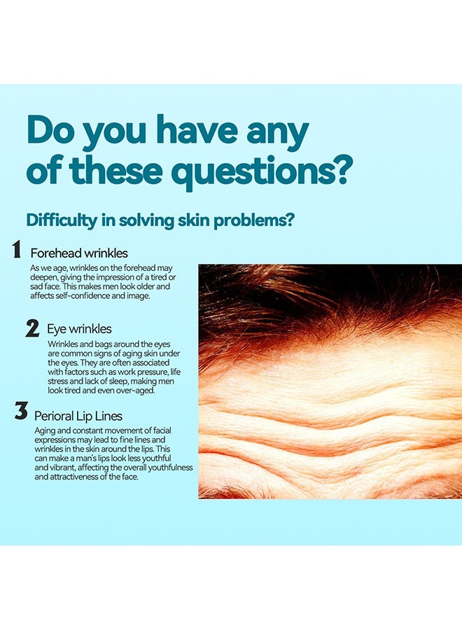 إيست مون كريم الوجه للرجال, كريم الوجه المرطب المضاد للشيخوخة للرجال للرجال، الكولاجين الطبيعي وحمض الهيالورونيك - لوشن كريم الوجه بزيت مضاد للتجاعيد ليلا ونهارا للعناية بالبشرة للرجال 50 مل - Image 4