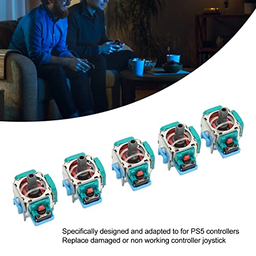 Pomya 5Pcs Replacement Joystick, 3D Joystick Analog Stick, Game Controller Analog Stick Module, Gamepad Accessories for Game Controller - Image 4