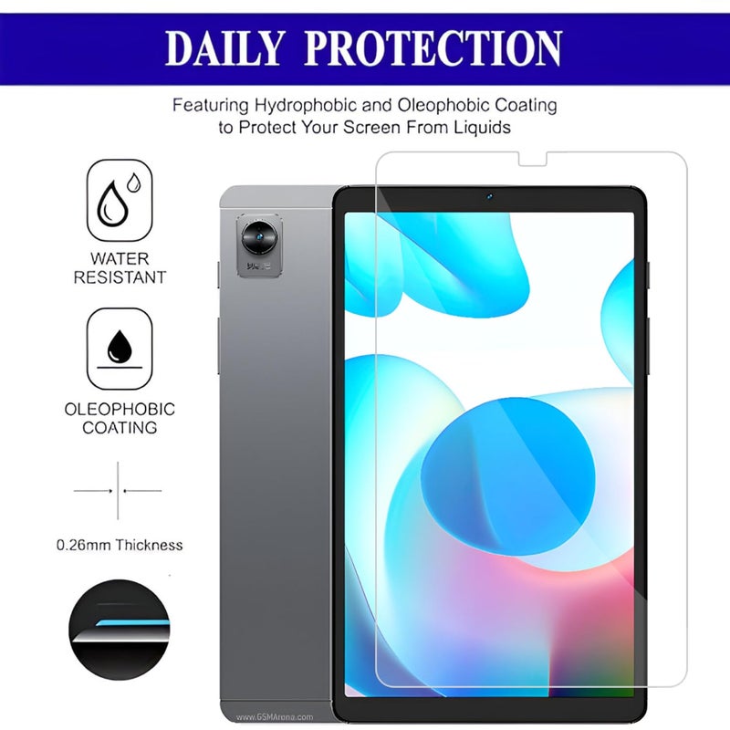 SPCORE Tempered Glass for Realme Pad Mini 8.7 inch Screen Protector Guard for Realme Pad Mini 8.7 inch Tablet - 1 Pack - Image 3