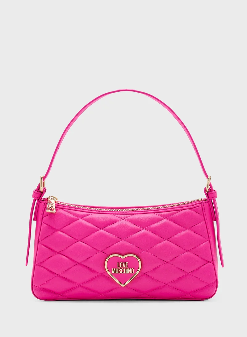 Love Moschino FUCHSIA SOFT LEATHER-FUCHSIA PU FUCHSIA SOFT LEATH