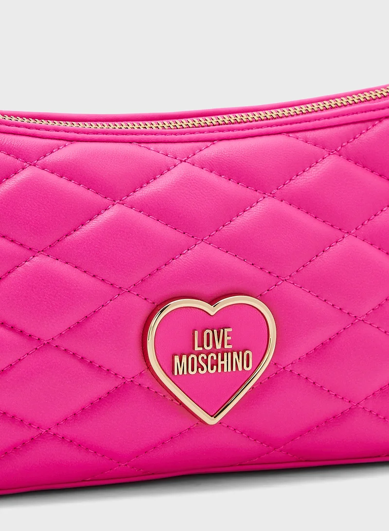 Love Moschino FUCHSIA SOFT LEATHER-FUCHSIA PU FUCHSIA SOFT LEATH