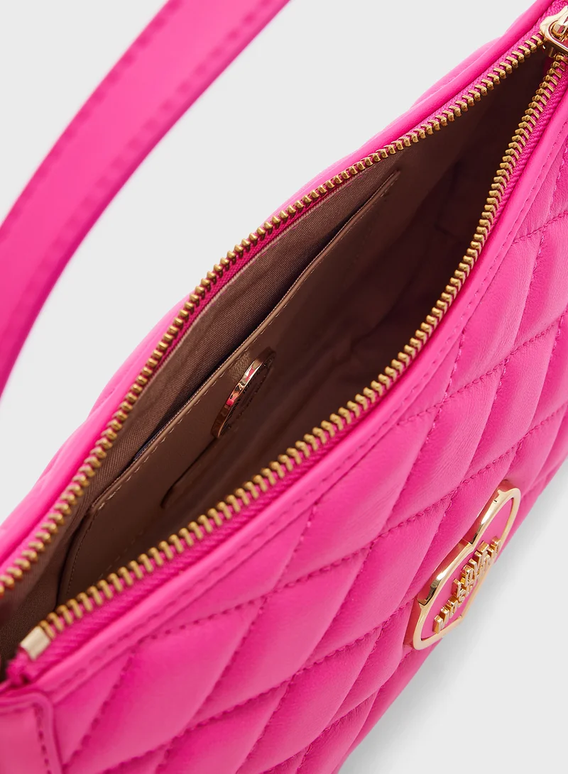 Love Moschino FUCHSIA SOFT LEATHER-FUCHSIA PU FUCHSIA SOFT LEATH