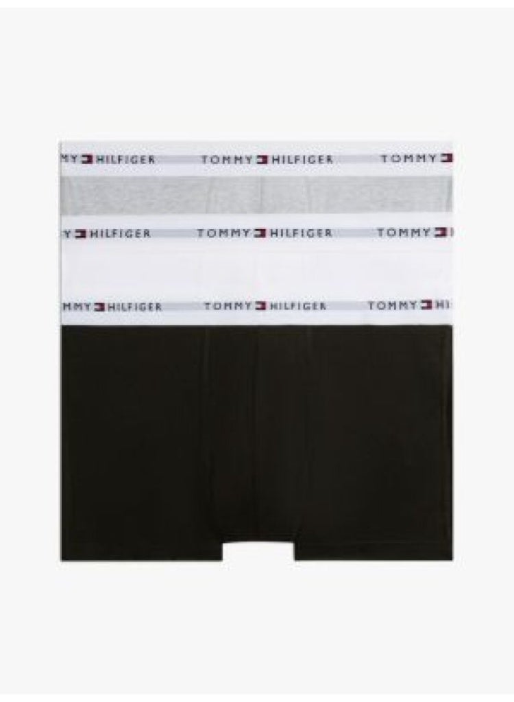 TOMMY HILFIGER 3 Pack Trunks - Cotton Stretch - Image 1