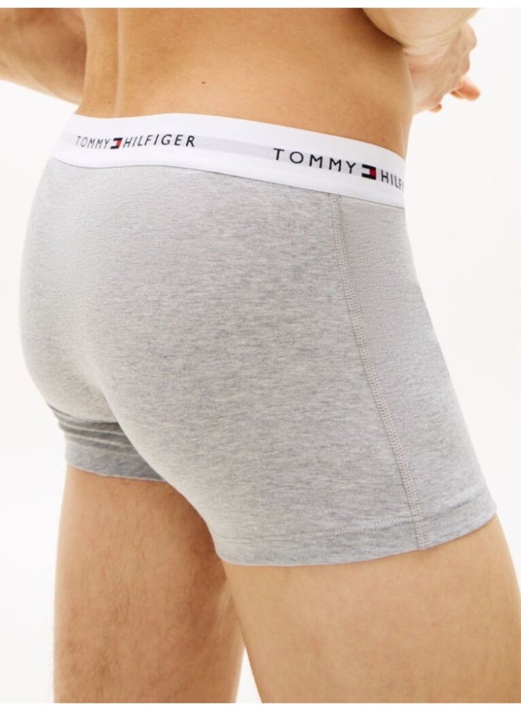 TOMMY HILFIGER 3 Pack Trunks - Cotton Stretch - Image 5