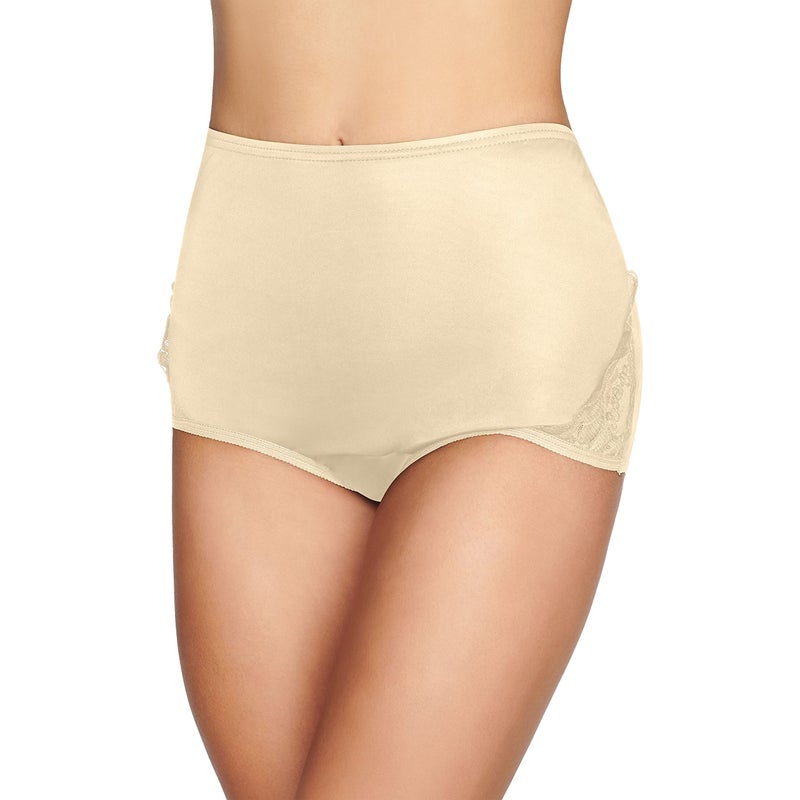 Vanity Fair Women's Perfectly Yours High Waisted Brief Panties, Lace Nouveau-Candleglow, 8 - Image 5