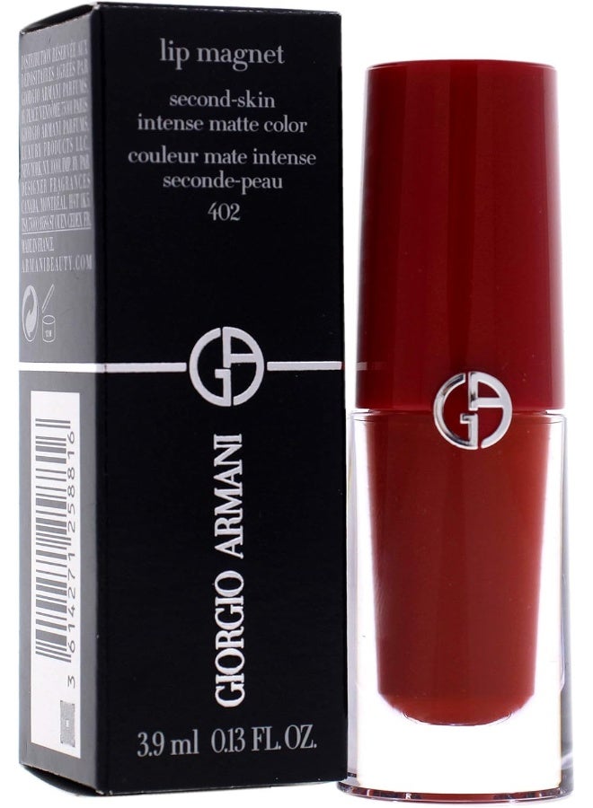 Giorgio Armani Lip Magnet Second Skin Intense Matte Color - # 402 Fil Rouge - Image 3