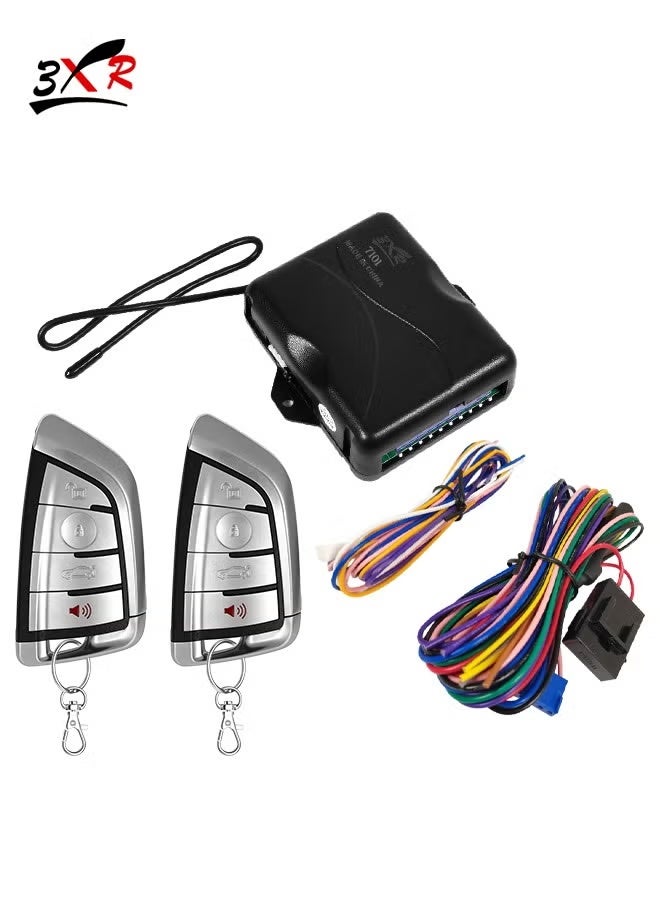 3XR Universal Remote Keyless Entry System with Central Door Locking, Trunk Release, and Remote Car Locator 7101 - Image 1