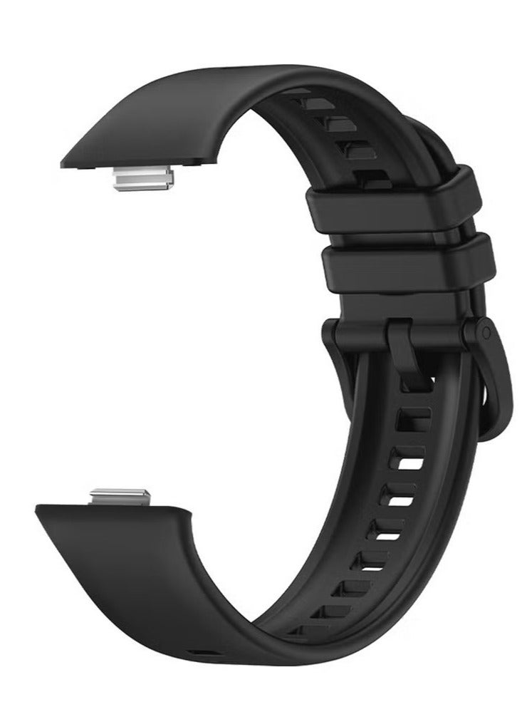 4 PCS Strap for HUAWEI Watch Fit 3, Silicone Watchband Replacement Bracelet - Image 3