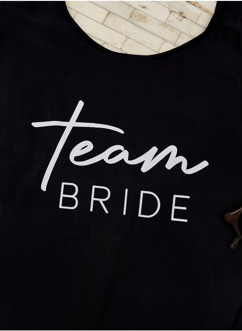 Ginger Ray Swimsuit - Team Bride - Black - M
