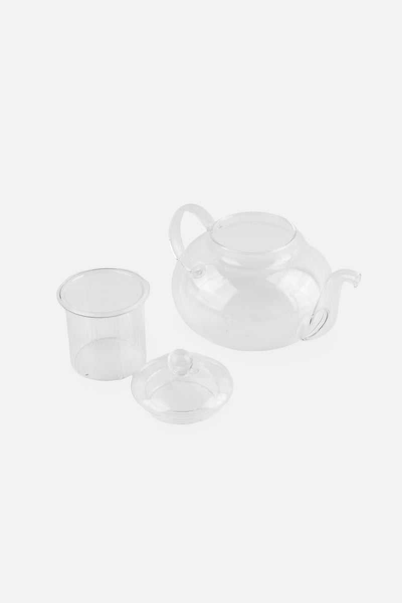Cuisine Art Glass Tea Pot With Filter 850ml, Transparent  - Image 3
