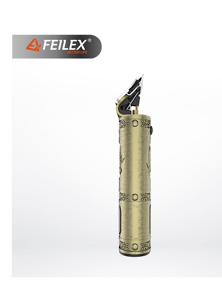 Feilex Professional Hair Clipper with Powerful Trimming and Defining - RF-700A - Copper Gold  - Image 3
