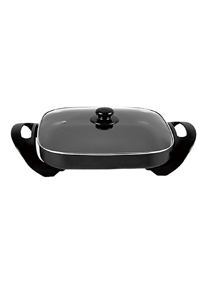 homix - 1500W User Friendly Design Temperature Controller Electric Frying Pan Black 34 x 46.2 x 16 cm EFP-001 - Image 1