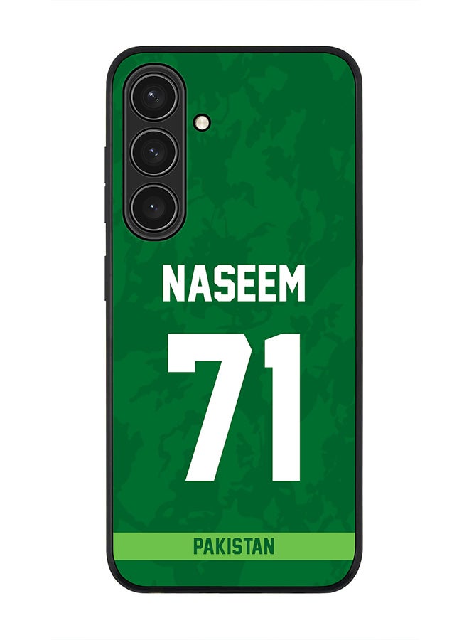 Stylizedd For Samsung Galaxy S25+ / S25 Plus 5G Case,Slim fit Camera Protection, Shockproof Thin Phone cover  - Pakistan Naseem Shah, Jersey No 71 - Image 1