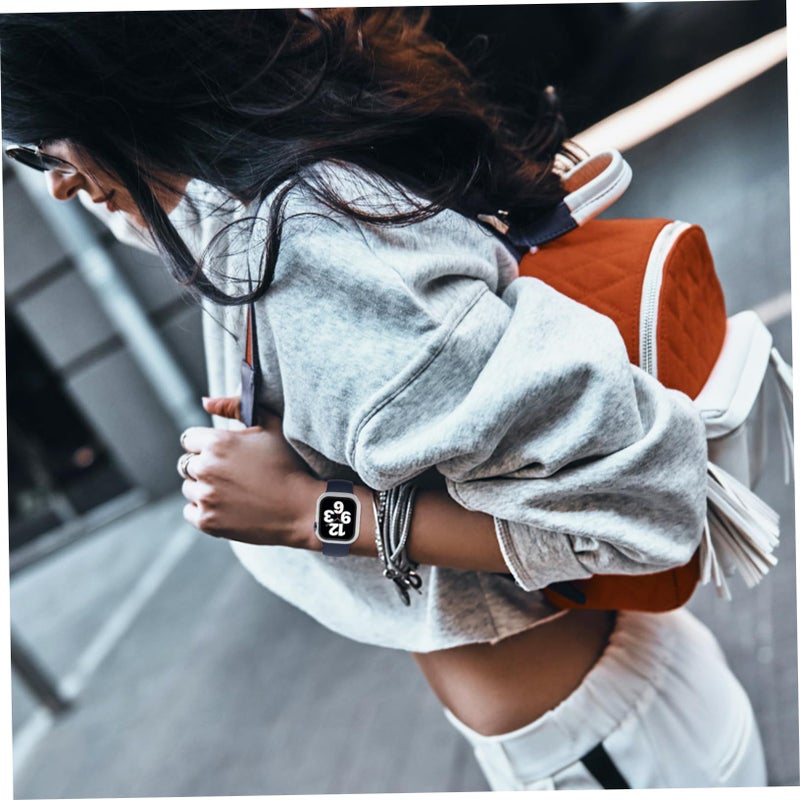 Transparent Wear Resistant Cover Compatible With Apple Watch Lightweight Easy Installation - Image 4
