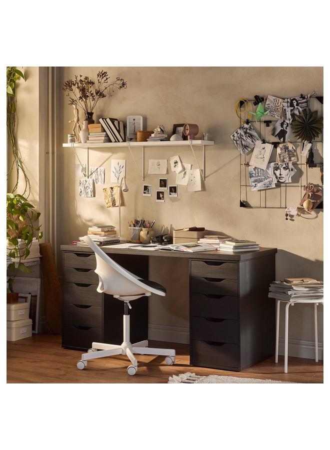 erorex Table Top, Black-Brown, 140X60 Cm - Image 3