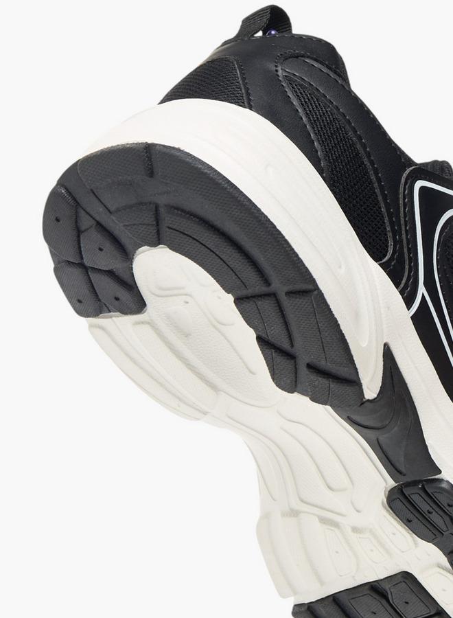 شو اكسبرس أحذية رياضية نسائية برباط وتفاصيل شعار - Image 5