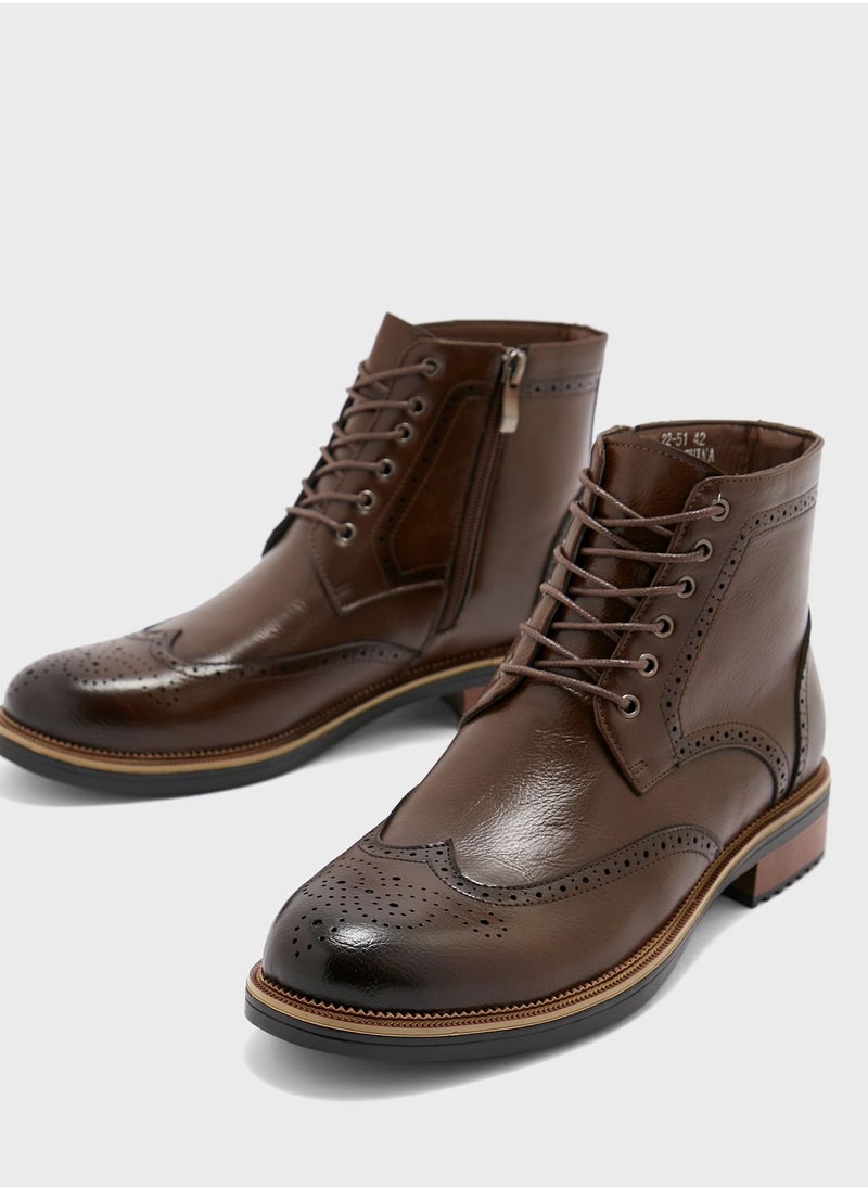 Robert Wood - Casual Welted Boots - Image 1