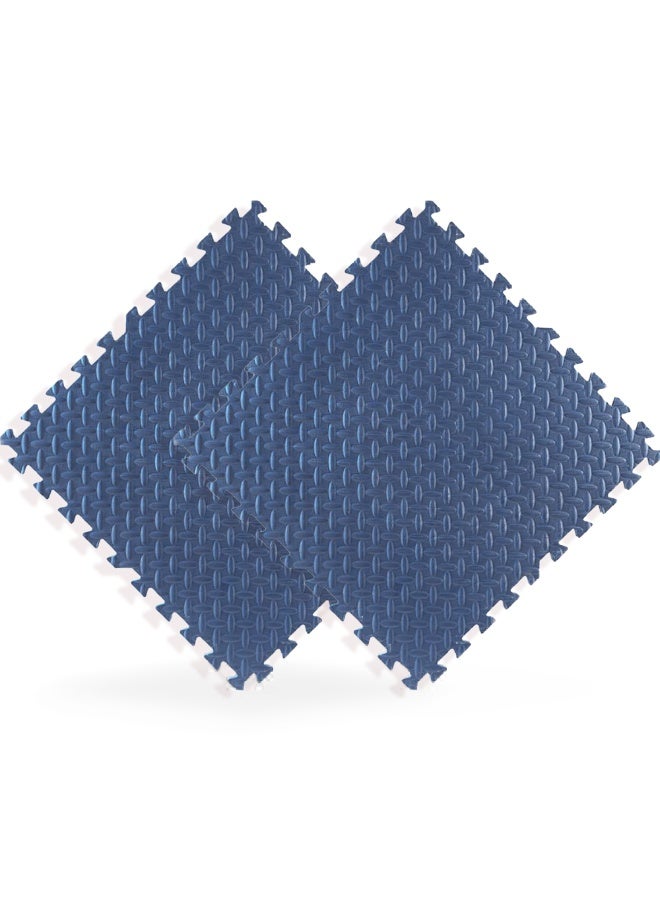 EVA Foam Mat, Foam Baby Play Mat, Puzzle Mat for kids Activity, 2 Pack 60cmx60cmx2.5cm Interlocking Foam Floor Mat for Nursery Room Gym Exercise and Yoga - Image 1