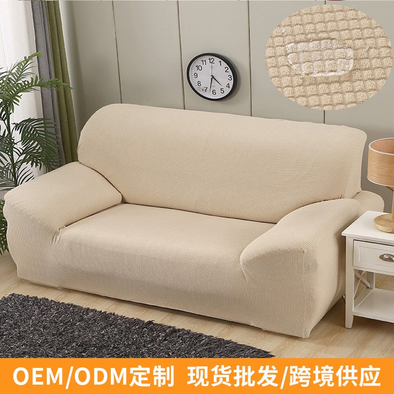 Waterproof Universal Knitted Thickened Sofa Cover Single Double Three-Seat Sofa Cover Full-Covered Sofa Cushion Sale - Image 2
