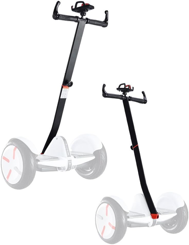 ToLanbbt Scooter Handle Adjustable Handlebar for Segway Ninebot Mini PRO with Phone Mount, Release Knee Pressure Hand Lever Control (Black) - Image 1